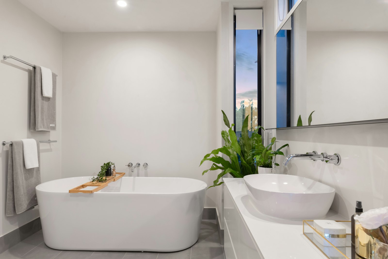 Primary bath remodel — after enhancement
