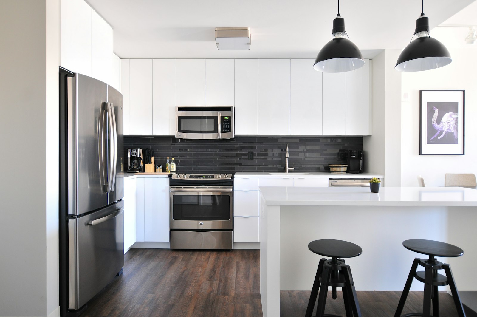 Kitchen remodel — after enhancement